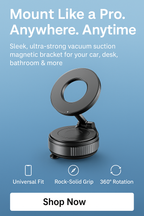 Vacuum Suction Magnetic Bracket